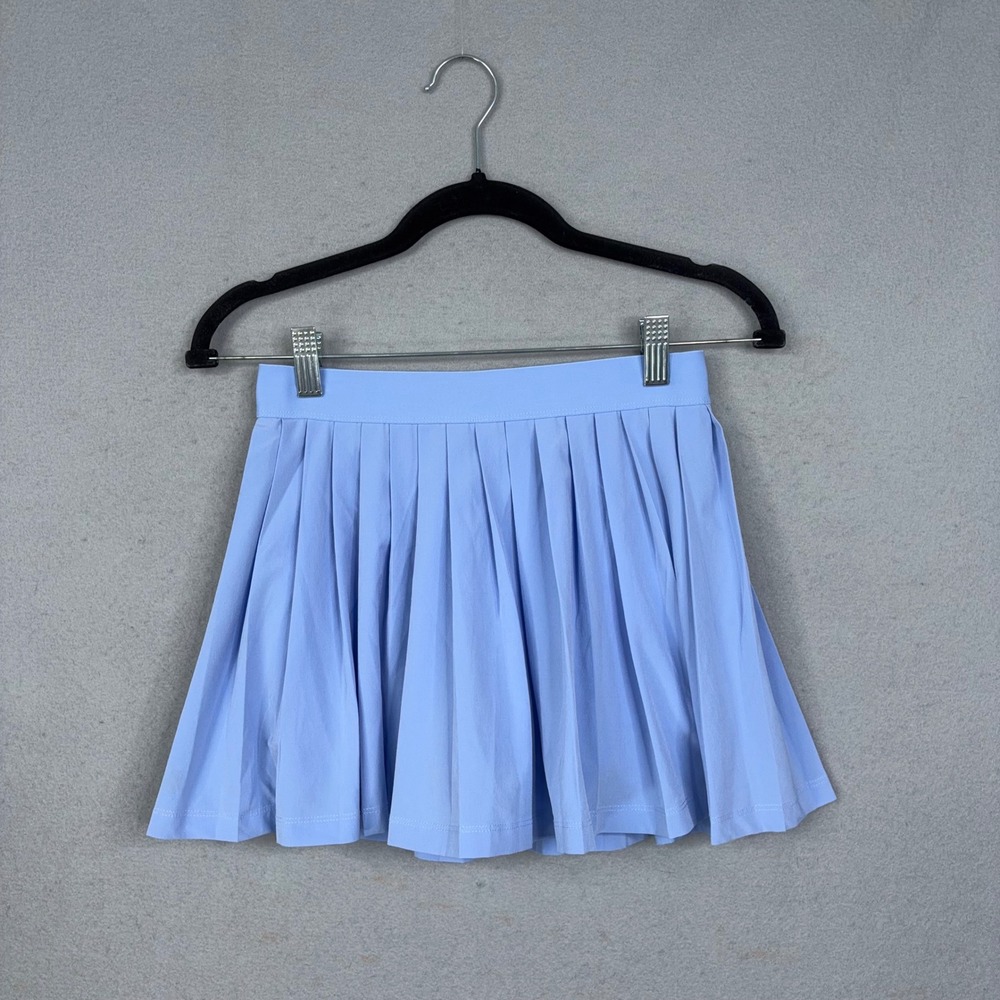 Athleta Girl Skorts Girls Size Large 12 Blue Pleated Tiered Athletic Lot of 2